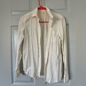 Muji Collared Shirt Cotton XS